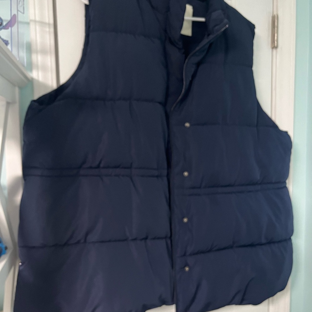 Amazon Women's Dark Blue Quilted Vest